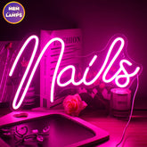 Nails Neon Sign